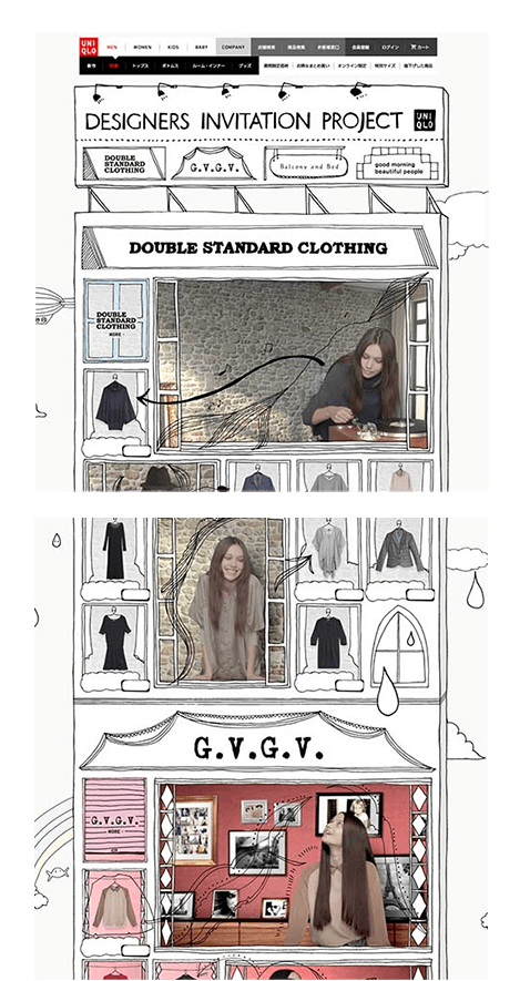 《イメージ画像》UNIQLO「DESIGNERS INVITATION PROJECT