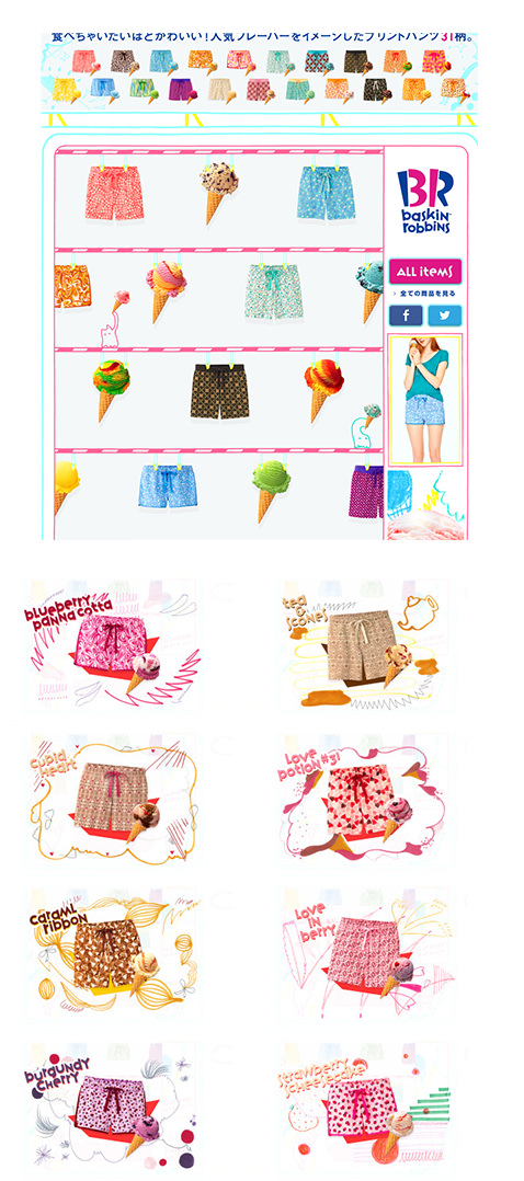 《イメージ画像》UNIQLO×Baskin Robbins